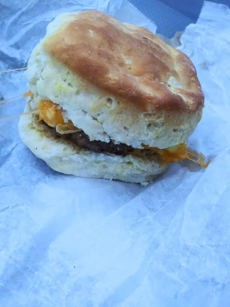 Sausage Egg and Cheese Biscuit